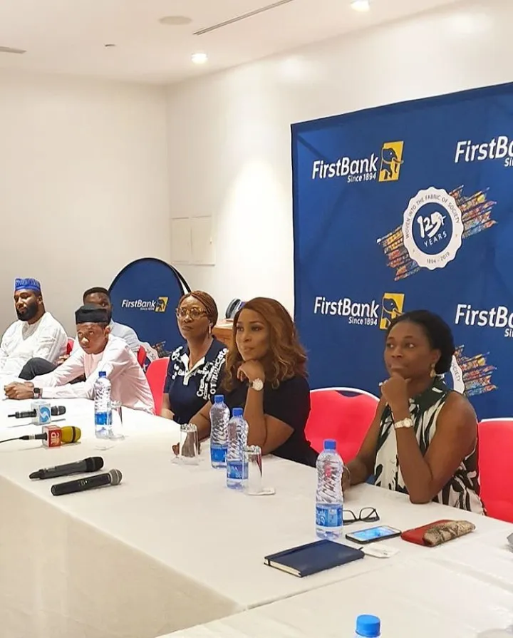 Linda Ikeji TV and First Bank of Nigeria hold press conference to launch a new TV show called "First Class Material" (Photos/video)