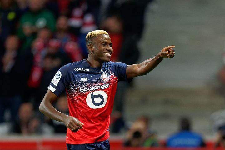 Lille Congratulate Osimhen for Winning Ligue 1 Player of the Month for September