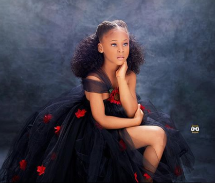 Sandra Okagbue and Flavour celebrate their first child, Gabrielle, as she turns 5 today