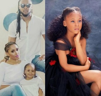 Sandra Okagbue and Flavour celebrate their first child, Gabrielle, as she turns 5 today